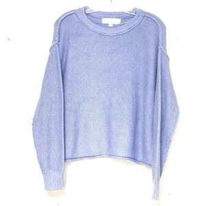 Chelsea & Theodore cotton sweater blue. Size: M